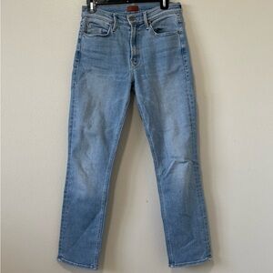 Mother straight leg jeans